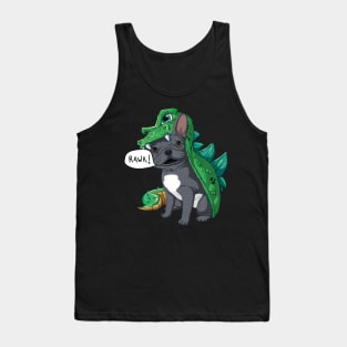 French Bulldog Dinosaur Dragon Costume Halloween Gift Tank Top